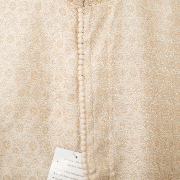 NWT Manyavar Men's Kurta Size M - Picture 3 of 11